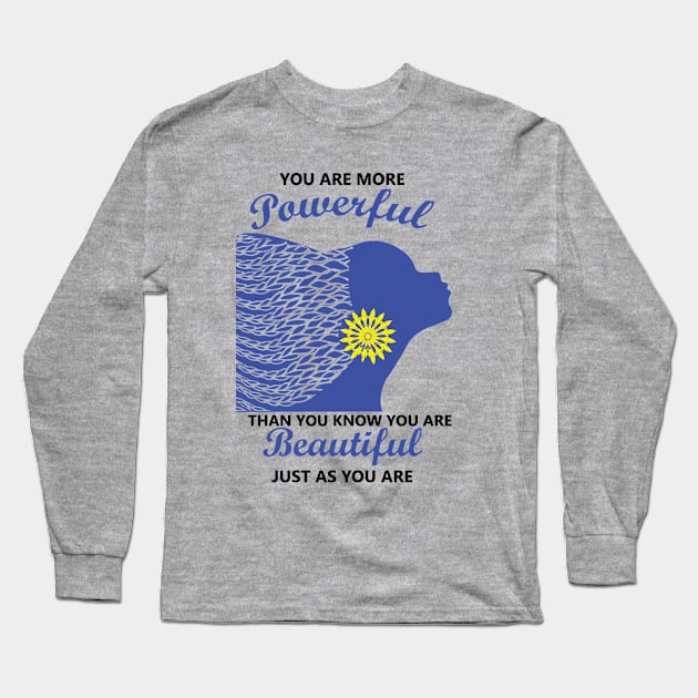 beautiful Long Sleeve T-Shirt by Sazzy's